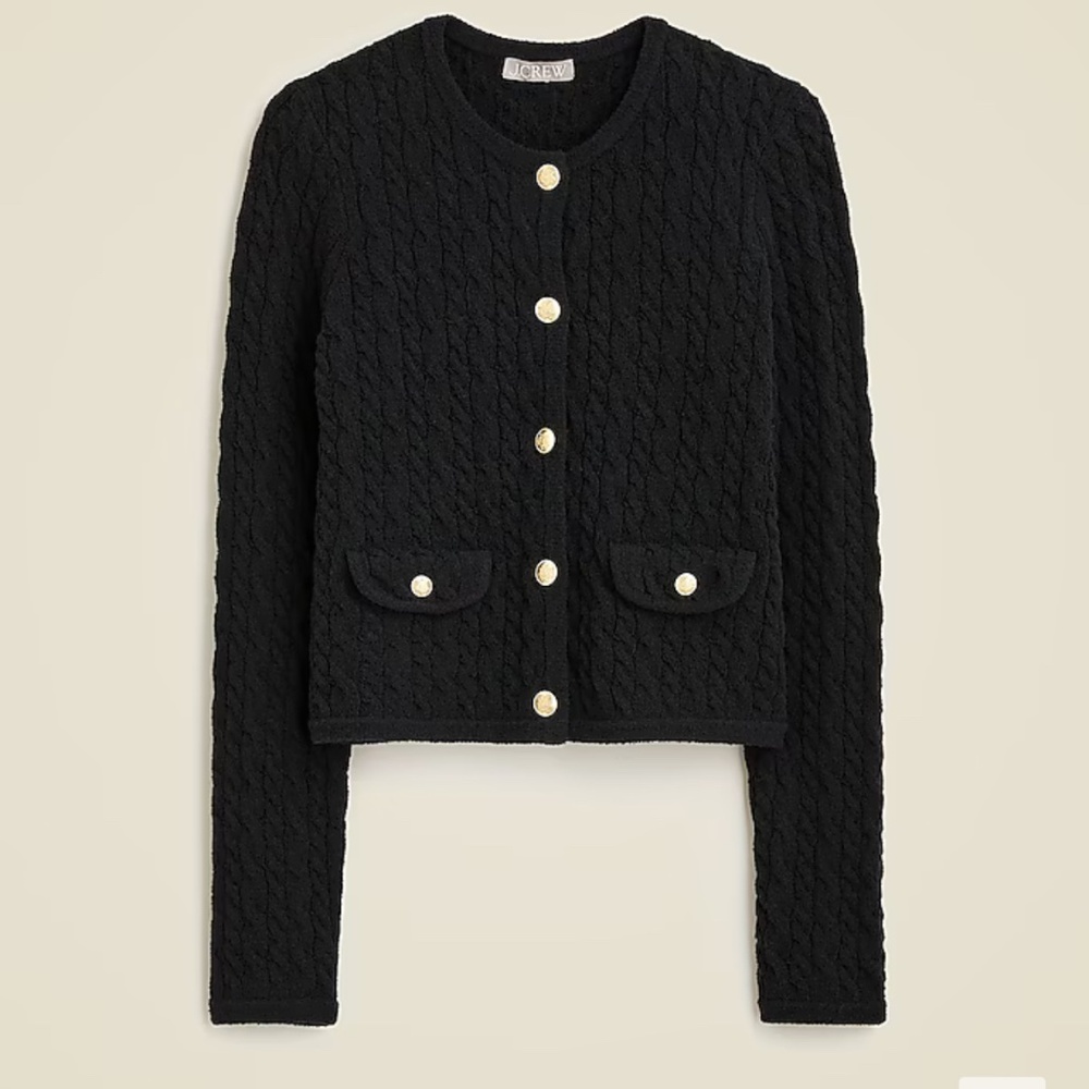 J. Crew Boucle Cardigan